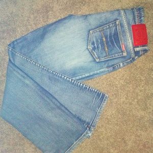 Farm boy farm girl Grace button boot cut jeans